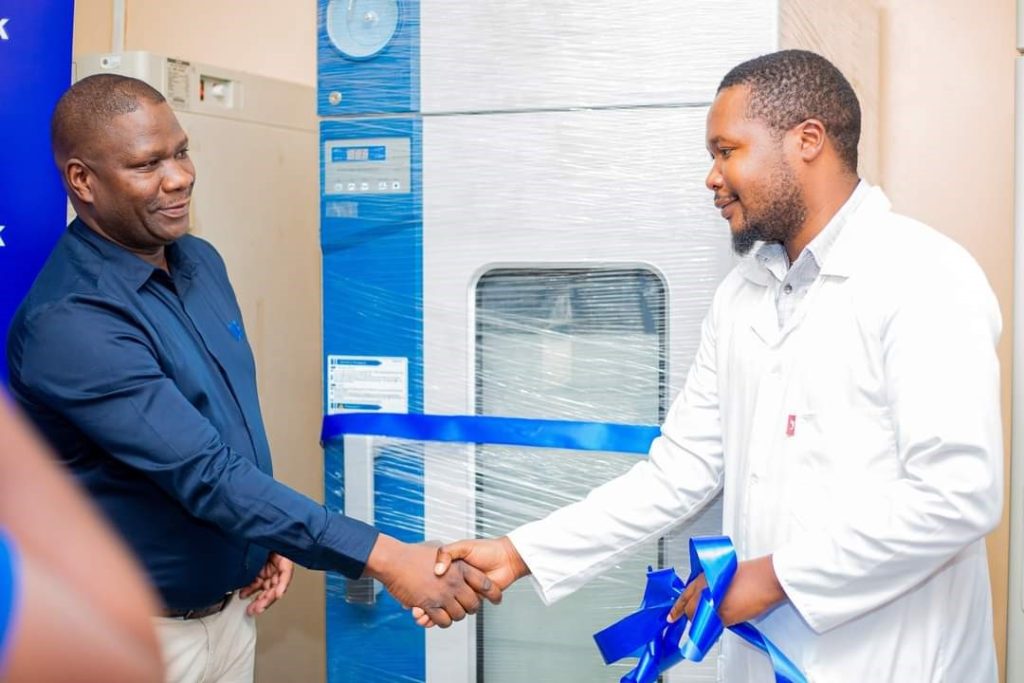 MBTS opens a blood distribution center at Mangochi District Hospital following a donation of blood bank fridges by NBM.